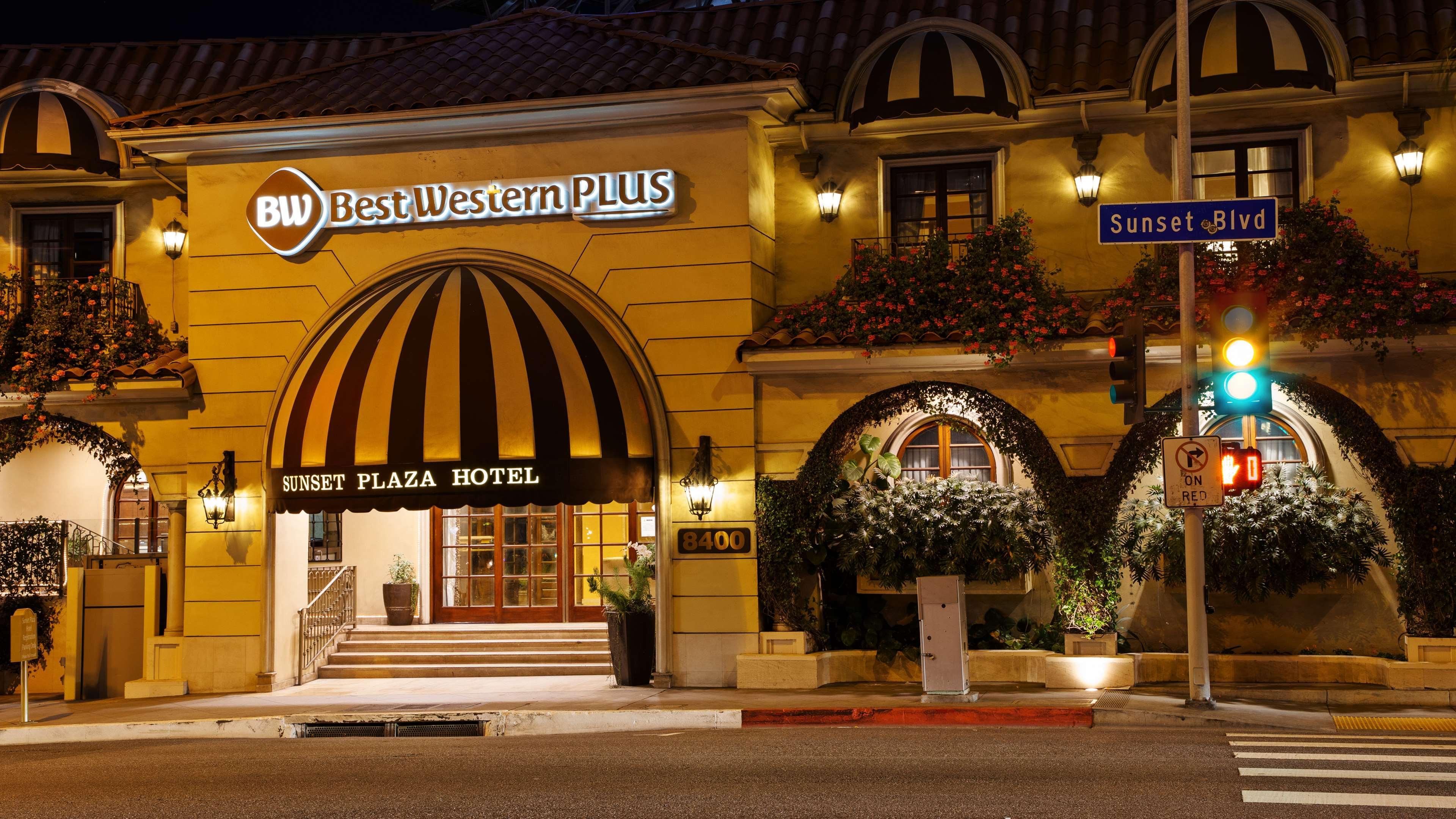 Best Western Plus Sunset Plaza Hotel Los Angeles Exterior foto