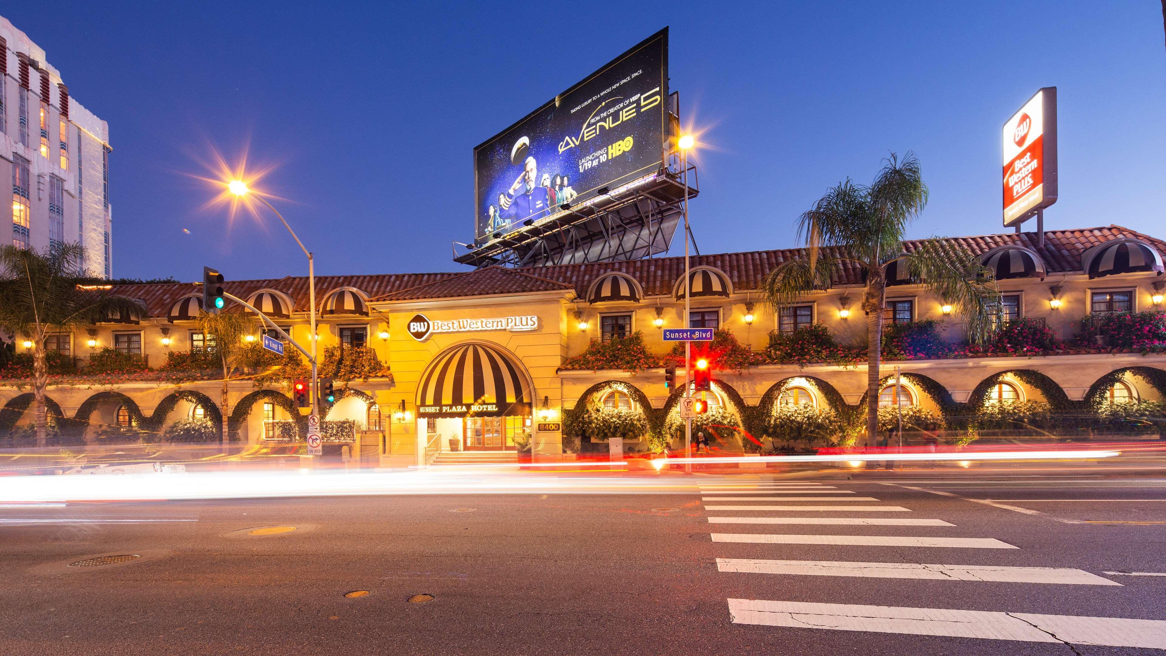 Best Western Plus Sunset Plaza Hotel Los Angeles Exterior foto